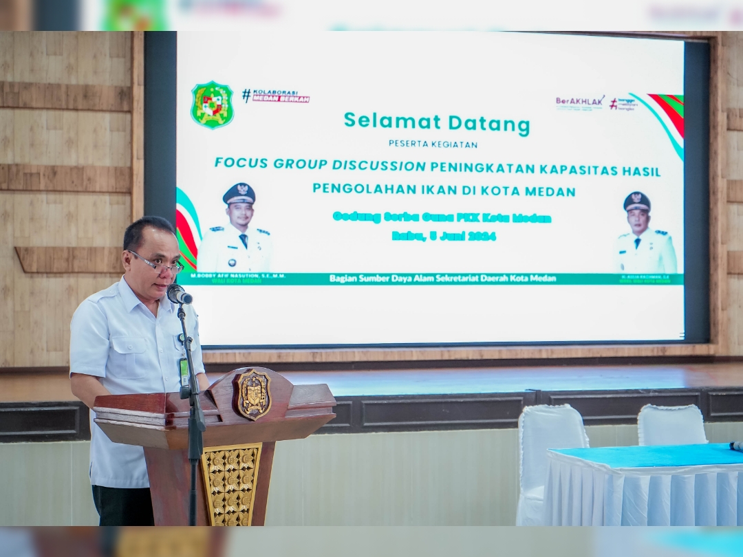 Buka FGD Peningkatan Kapasitas Hasil Pengolahan Ikan, Bobby Nasution: Perlu Pemahaman Problem Hulu dan Hilir