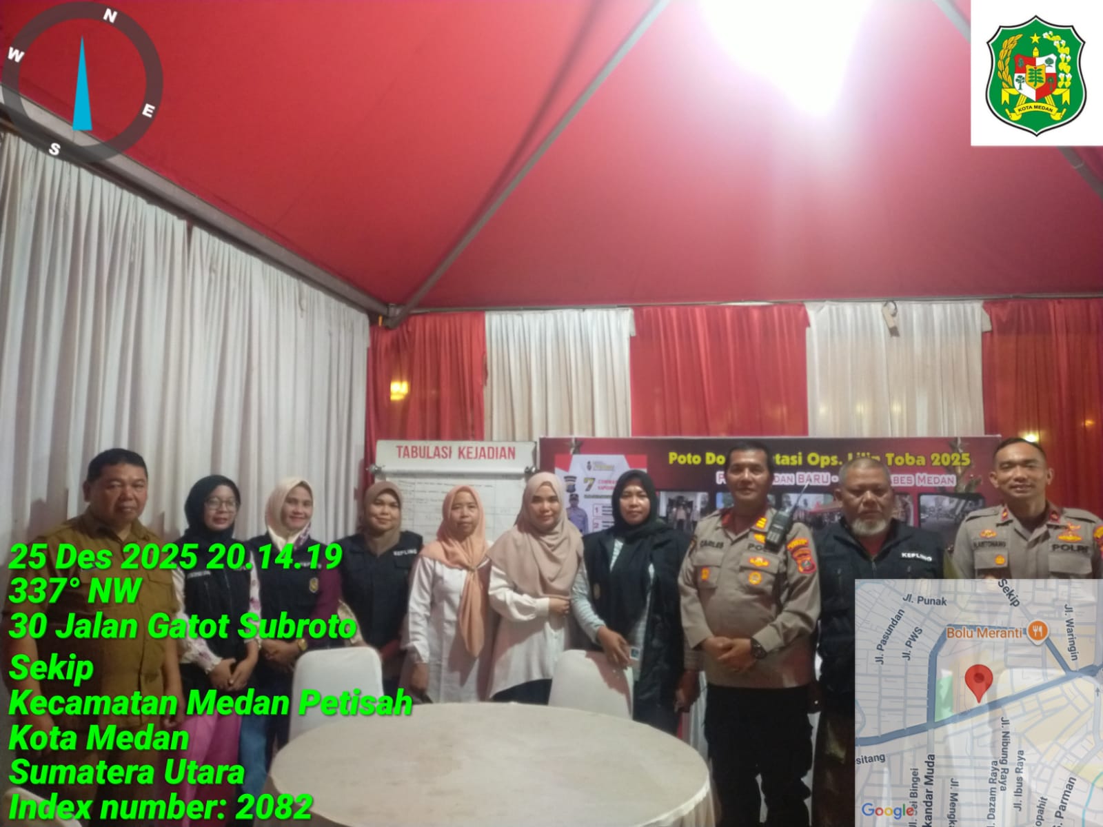 Posko PAM Natal 2025